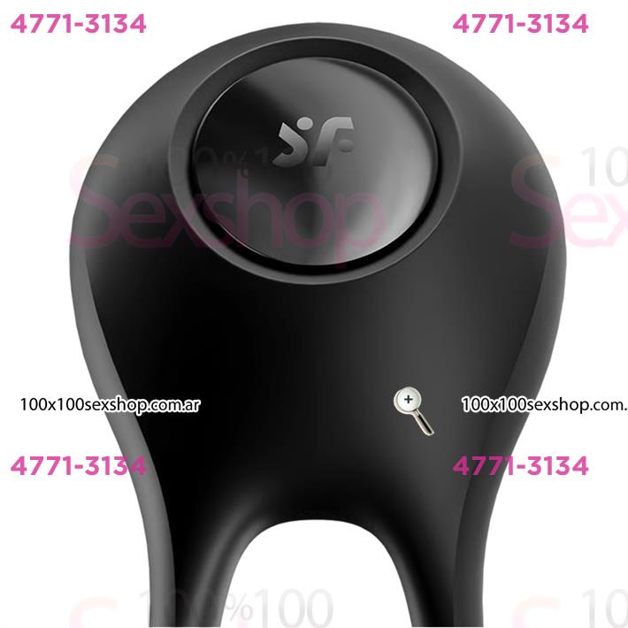 Majestic Duo Anillo para el pene de silicona innovador y flexible