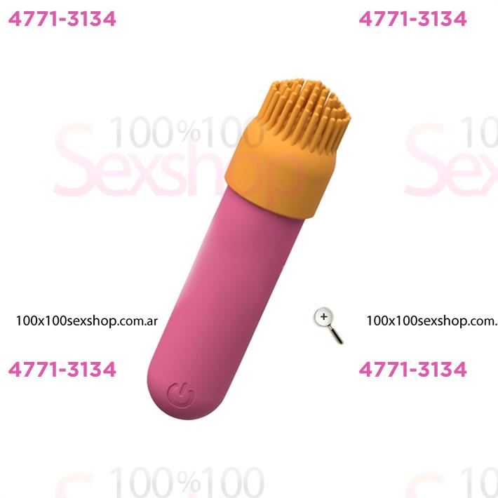 Bala vibradora con cabezales intercambiables