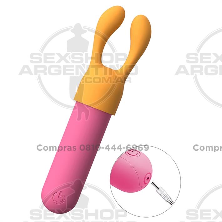 Bala vibradora con cabezales intercambiables