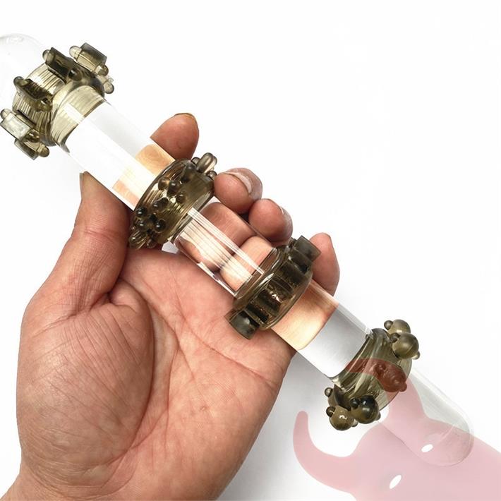 Kit de 4 anillos peneanos de silicona