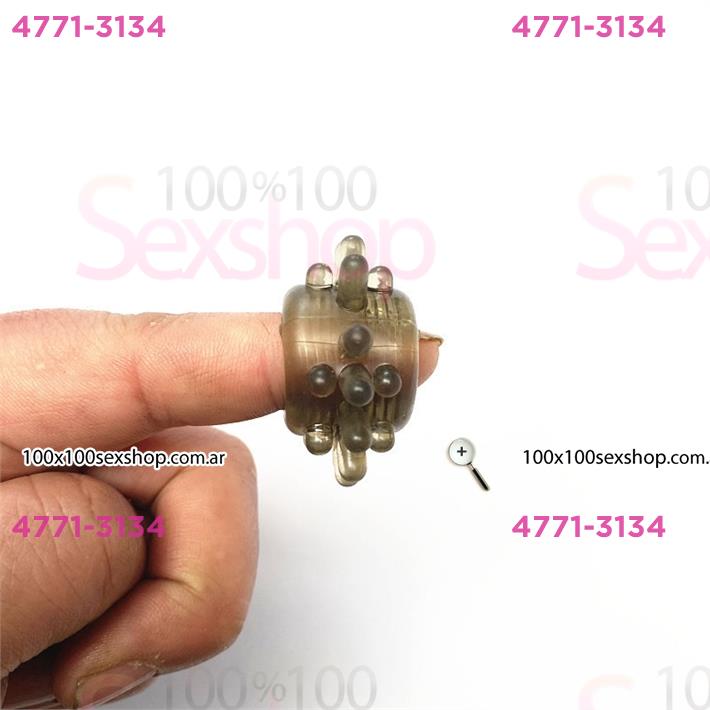Kit de 4 anillos peneanos de silicona