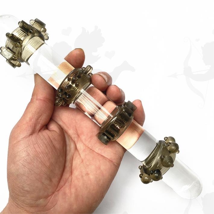 Kit de 4 anillos peneanos de silicona