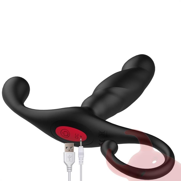 Estimulador prostatico con control remoto y fucion de calor