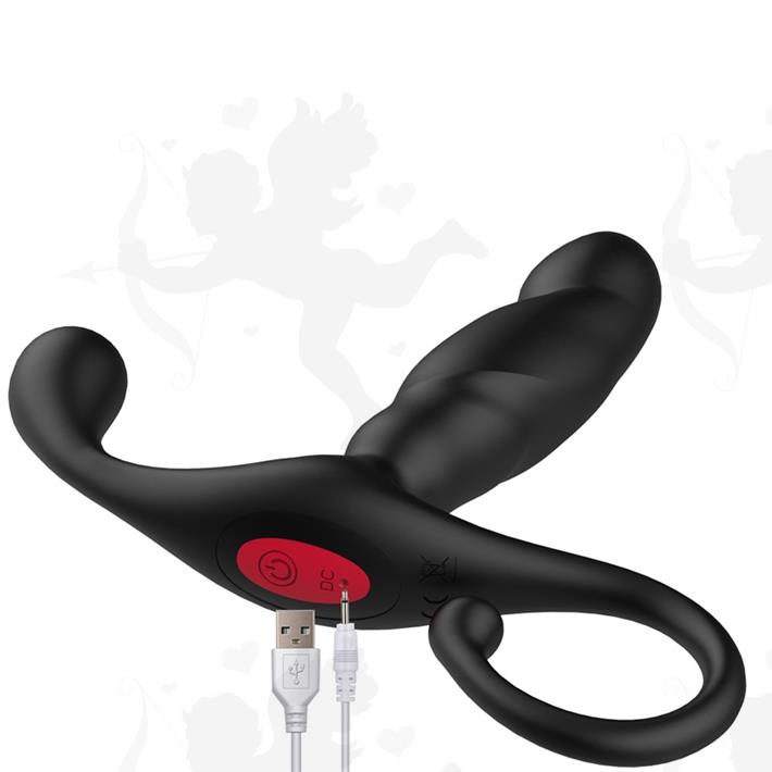 Estimulador prostatico con control remoto y fucion de calor
