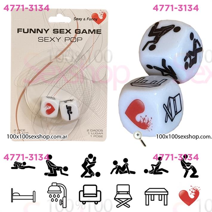 Juego de 2 dados de posicion y Ubicación