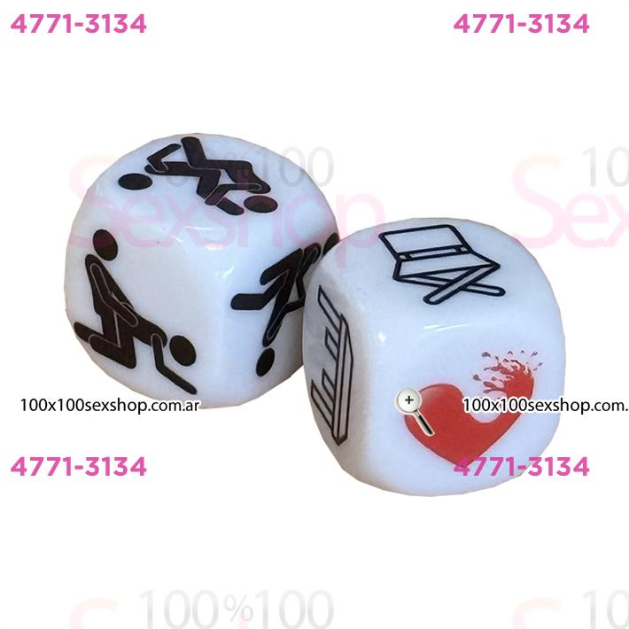 Juego de 2 dados de posicion y Ubicación