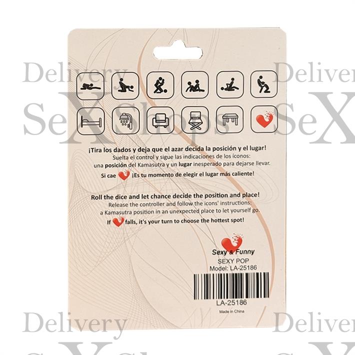 Juego de 2 dados de posicion y Ubicación