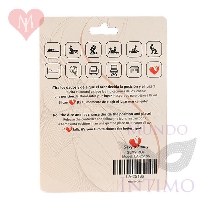 Juego de 2 dados de posicion y Ubicación