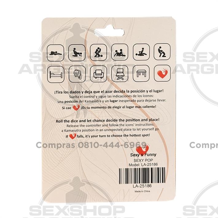 Juego de 2 dados de posicion y Ubicación