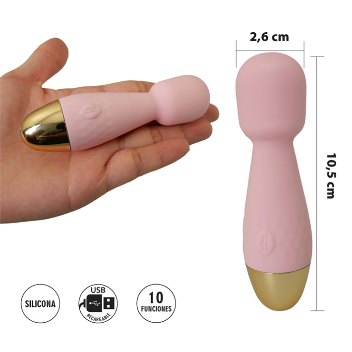 Microscopium : Microfono vibrador con modos de vibracion y carga USBEAN: LA'30043