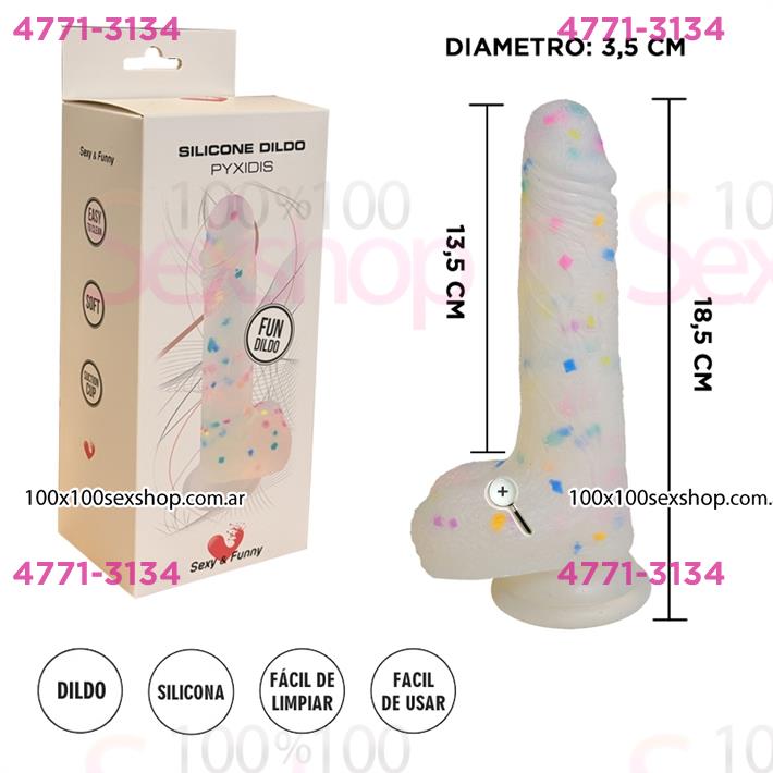 Dildo de Silicona Premium 20 cm – Extra Suave