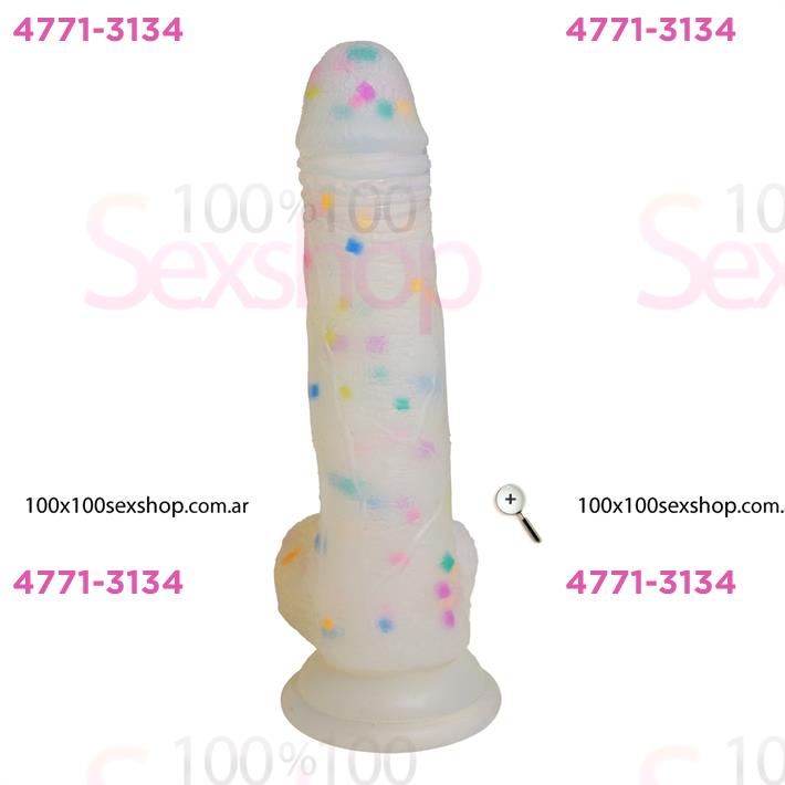 Dildo de Silicona Premium 20 cm – Extra Suave