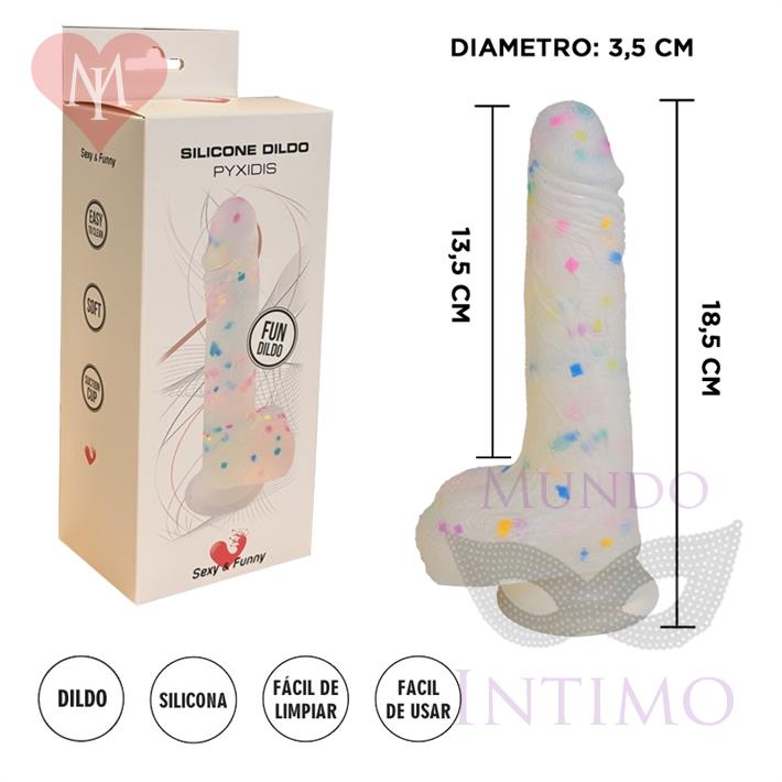  Dildo de Silicona Premium 20 cm – Extra Suave 