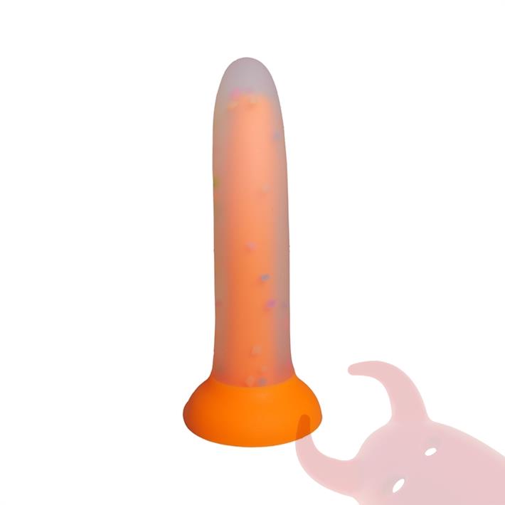 Dildo de Silicona Clásico 18 cm – Suave al Tacto