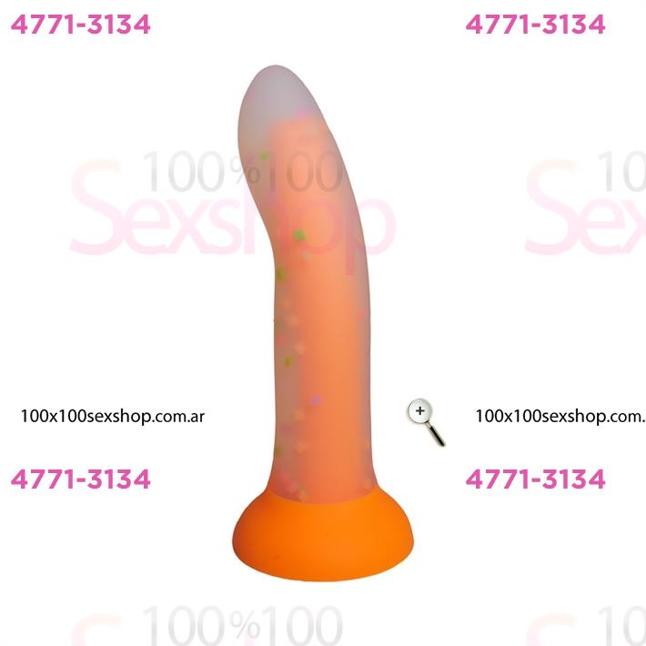 Dildo de Silicona Clásico 18 cm – Suave al Tacto