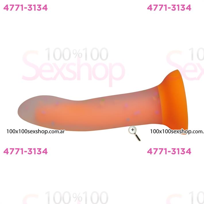 Dildo de Silicona Clásico 18 cm – Suave al Tacto