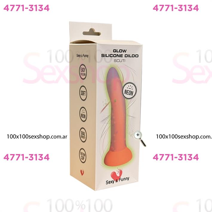 Dildo de Silicona Clásico 18 cm – Suave al Tacto
