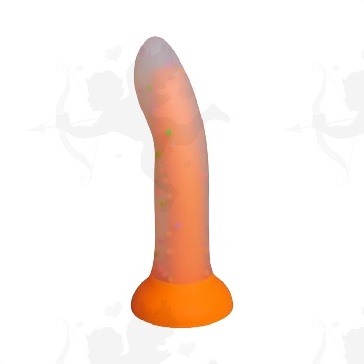 Dildo de Silicona Clásico 18 cm – Suave al Tacto