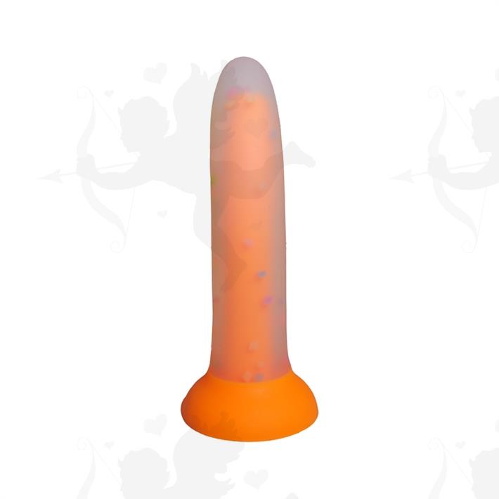 Dildo de Silicona Clásico 18 cm – Suave al Tacto