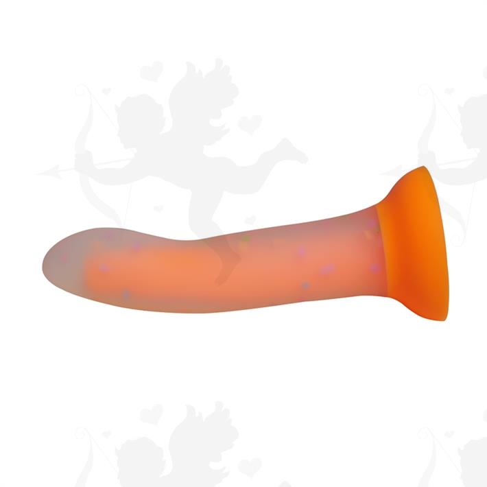 Dildo de Silicona Clásico 18 cm – Suave al Tacto