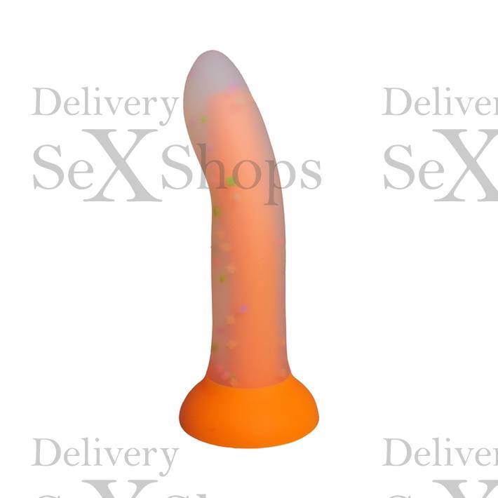 Dildo de Silicona Clásico 18 cm – Suave al Tacto