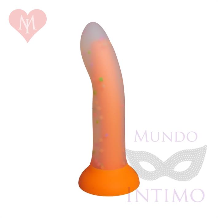 Dildo de Silicona Clásico 18 cm – Suave al Tacto
