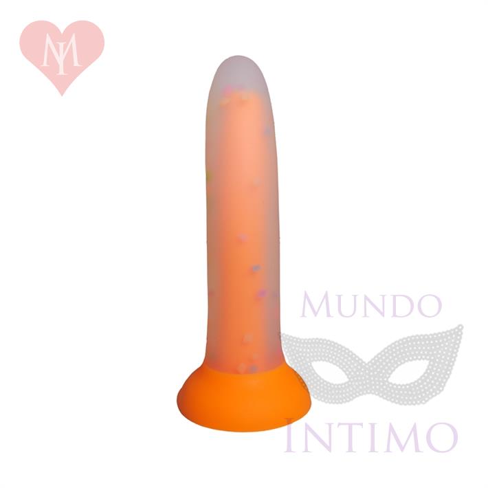 Dildo de Silicona Clásico 18 cm – Suave al Tacto
