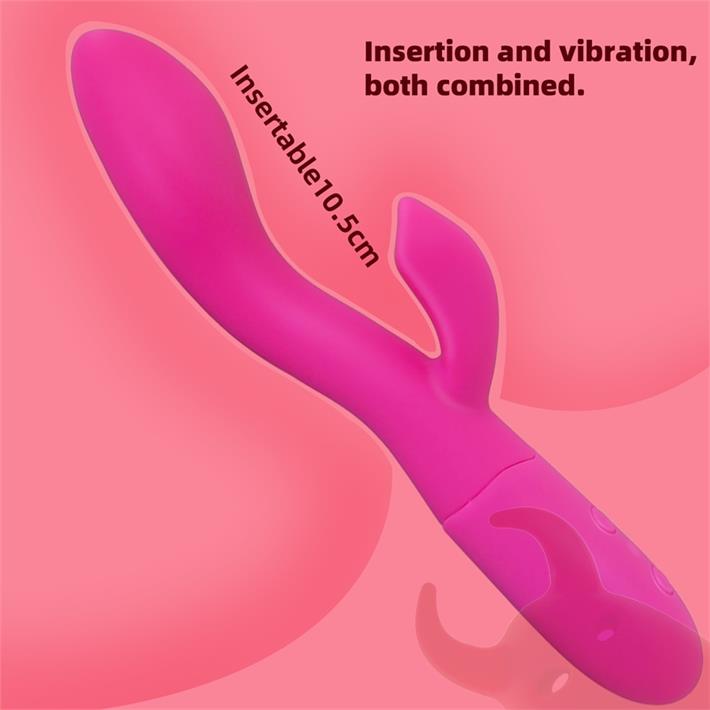 Chamaeleon : Vibrador con estimulador de clitoris y 10 modos de vibracion y 5 velocidades