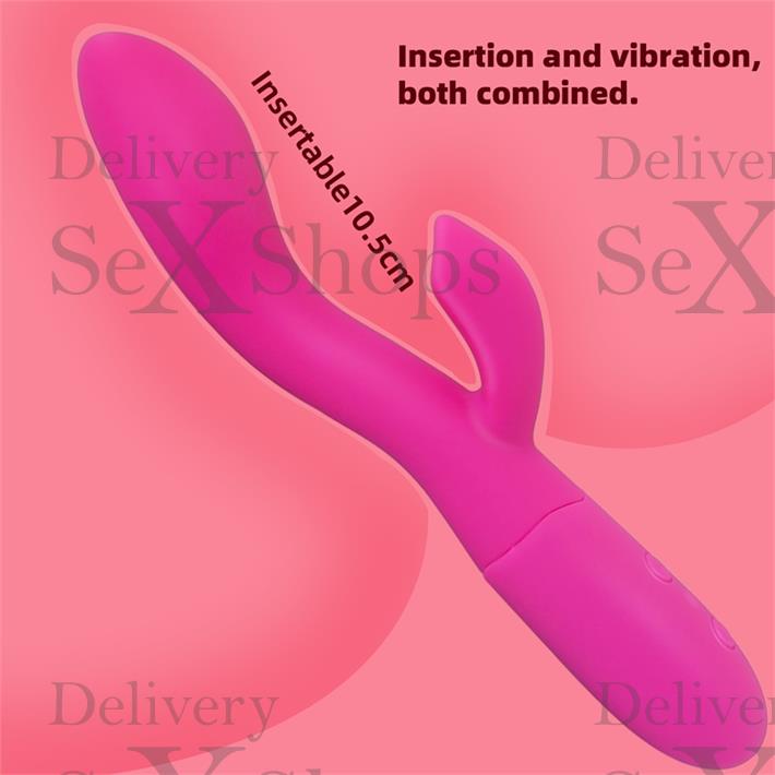 Chamaeleon : Vibrador con estimulador de clitoris y 10 modos de vibracion y 5 velocidades