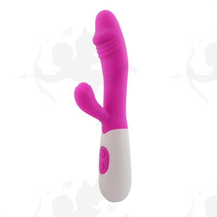 Cód: SS-SF-50092 - Capricornus : Vibrador con estimulador de clitoris con 10 funciones de vibracion - $ 43800