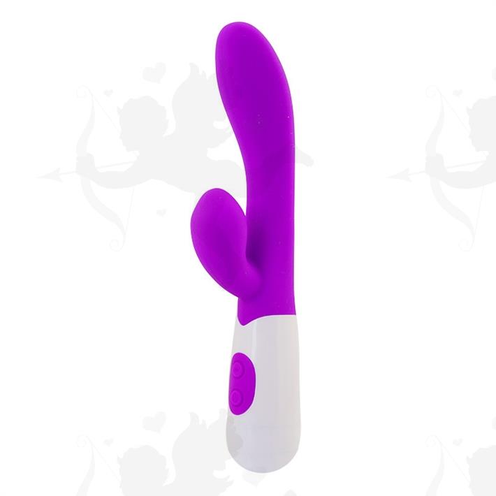 Cód: SS-SF-50093 - Leo : Vibrador de punto G con estimulador de clitoris con 10 funciones de vibracion - $ 43800