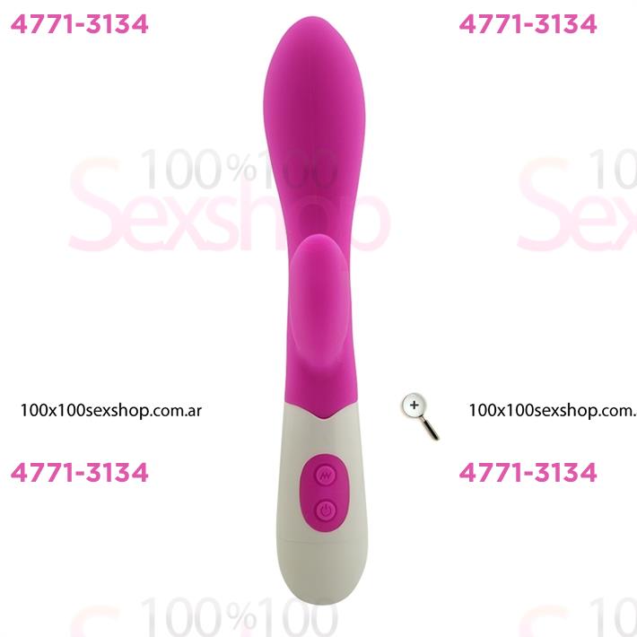 Piscis : Vibrador y estimulador de clitoris con 10 modos de vibracion