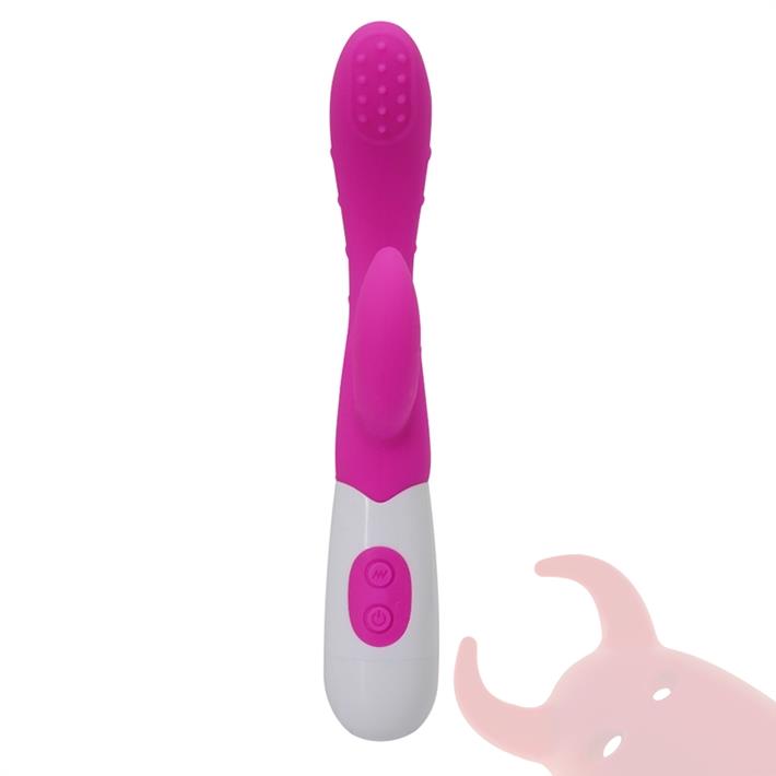 Scorpius : Vibrador de punto G con estimulador y 10 funciones de vibracion