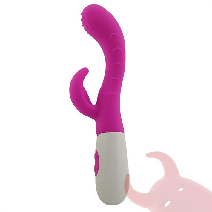 Scorpius : Vibrador de punto G con estimulador y 10 funciones de vibracion