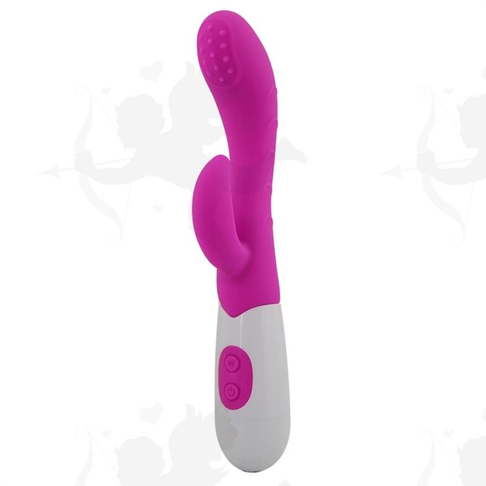 Scorpius : Vibrador de punto G con estimulador y 10 funciones de vibracion