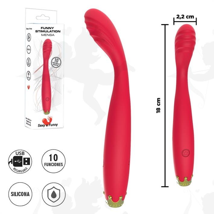 Estimulador de punto G con 10 modos de vibracion