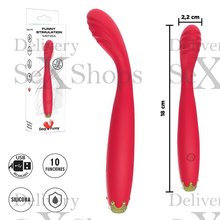  Estimulador de punto G con 10 modos de vibracion 