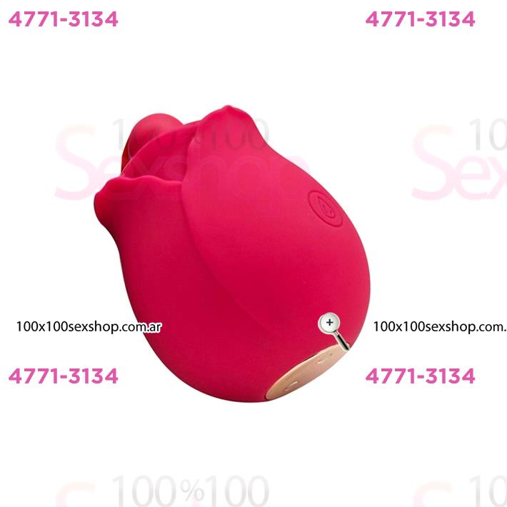 Cód: CA SS-SF-55092 - Estimulador con forma de rosa para el clitoris - $ 47000