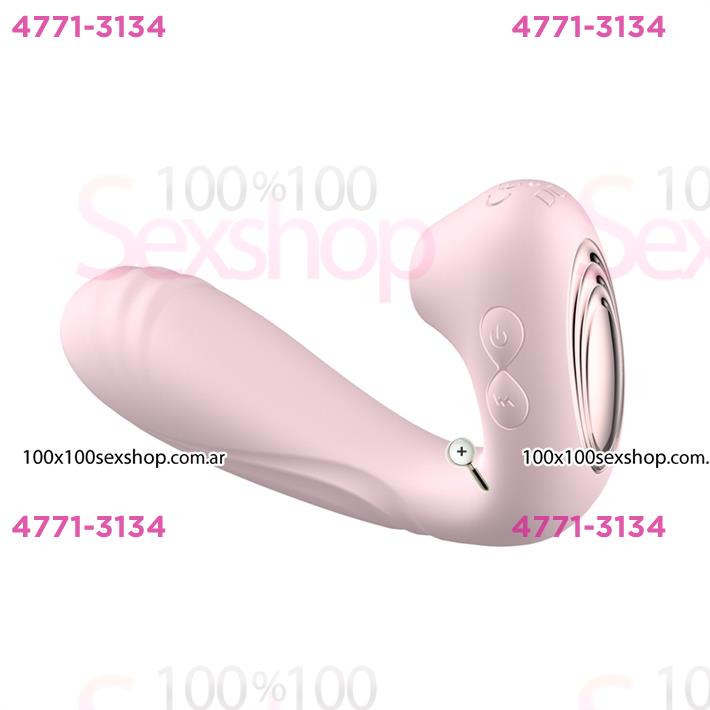 Cód: CA SS-SF-55098 - Estimulador de punto G con succionador de clitoris y bateria recargable - $ 75000 Cód: CA SS-SF-55098 - Estimulador de punto G con succionador de clitoris y bateria recargable - $ 75000
