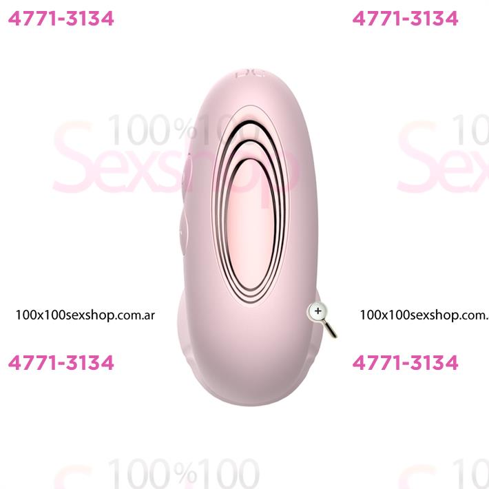 Estimulador de punto G con succionador de clitoris y bateria recargable