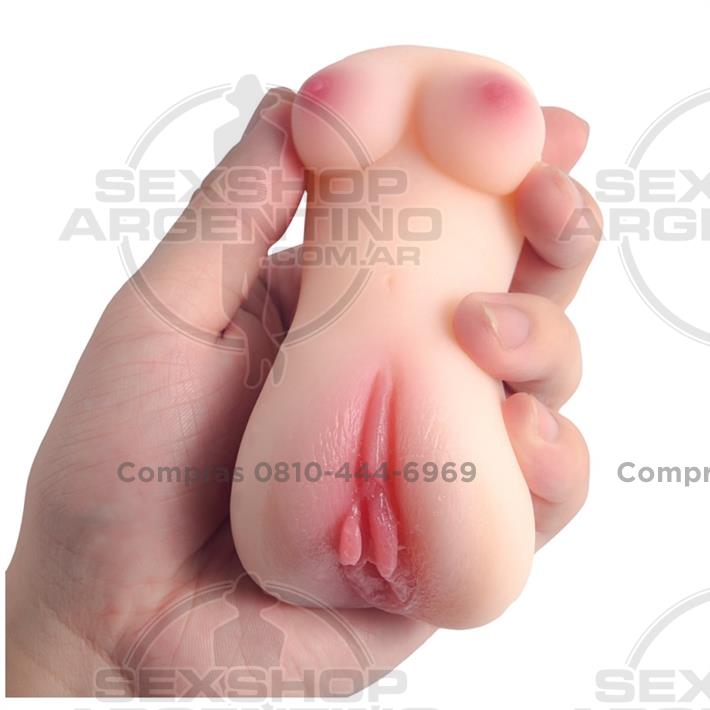 Masturbador en forma de semi torso con vagina