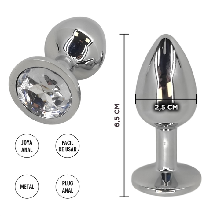 Cygnus Blanco S : Joya Anal MetalicaEAN: 9520071899108