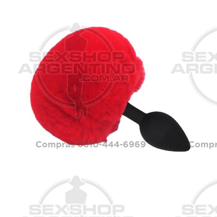 Austrinus Rojo S : Plug Anal Siliconado