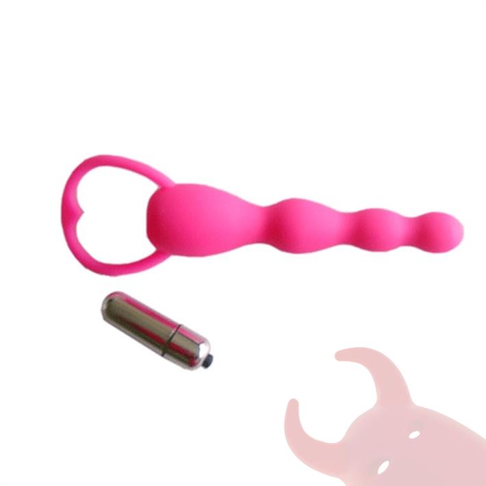 Aquila Dilatador anal rosa con aro extractor