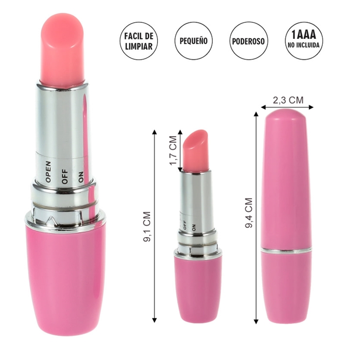 Andromeda Rosa : Bala Vibradora LabialEAN: AC70675