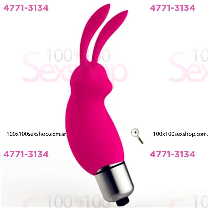 Cód: CA SS-SF-70686 - Conejo vibrador para clitoris rosa Lepus - $ 22900