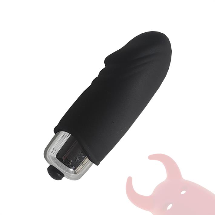 Bala vibradora negra estimulador de clitoris 