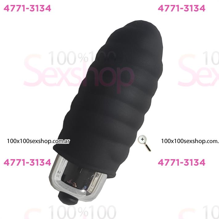 Cód: CA SS-SF-71079 - Estimulador de clitoris bala vibradora negra - $ 20800