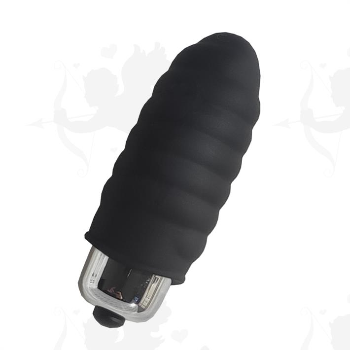 Estimulador de clitoris bala vibradora negra