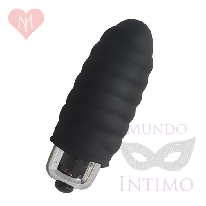 Estimulador de clitoris bala vibradora negra